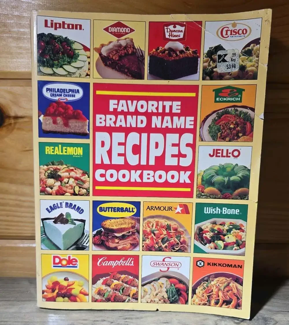 Favorite Brand Name Recipes Cookbook (Rare, 1991 PB) Campbell’s Jell-O Lipton